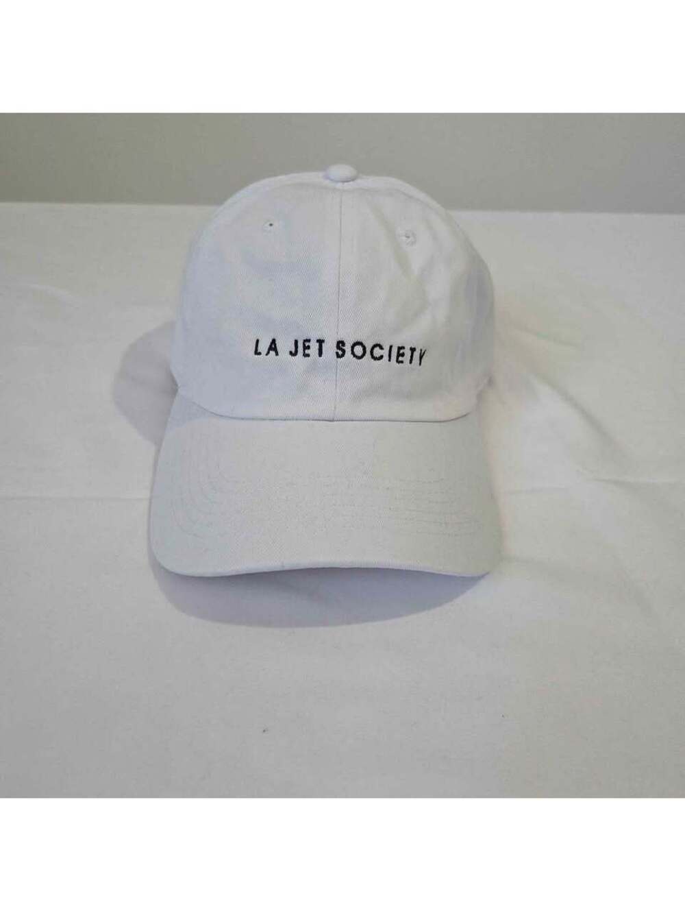 Nissi Caps White LA JET SOCIETY Baseball Hat